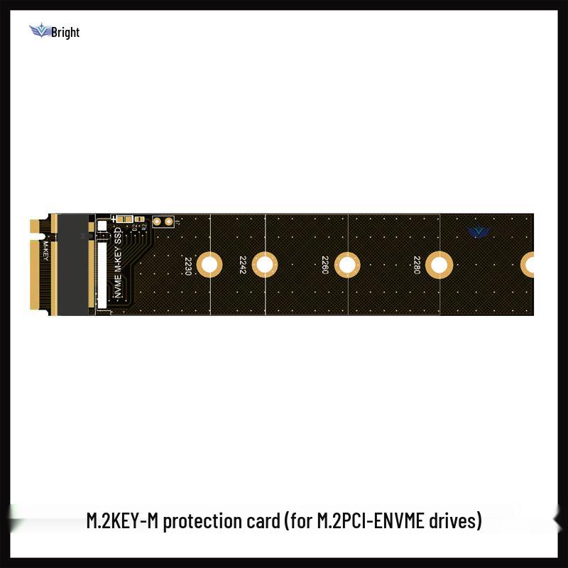 M.2 NVME/PCIE Key-M SSD Adapter & Protection Test Board