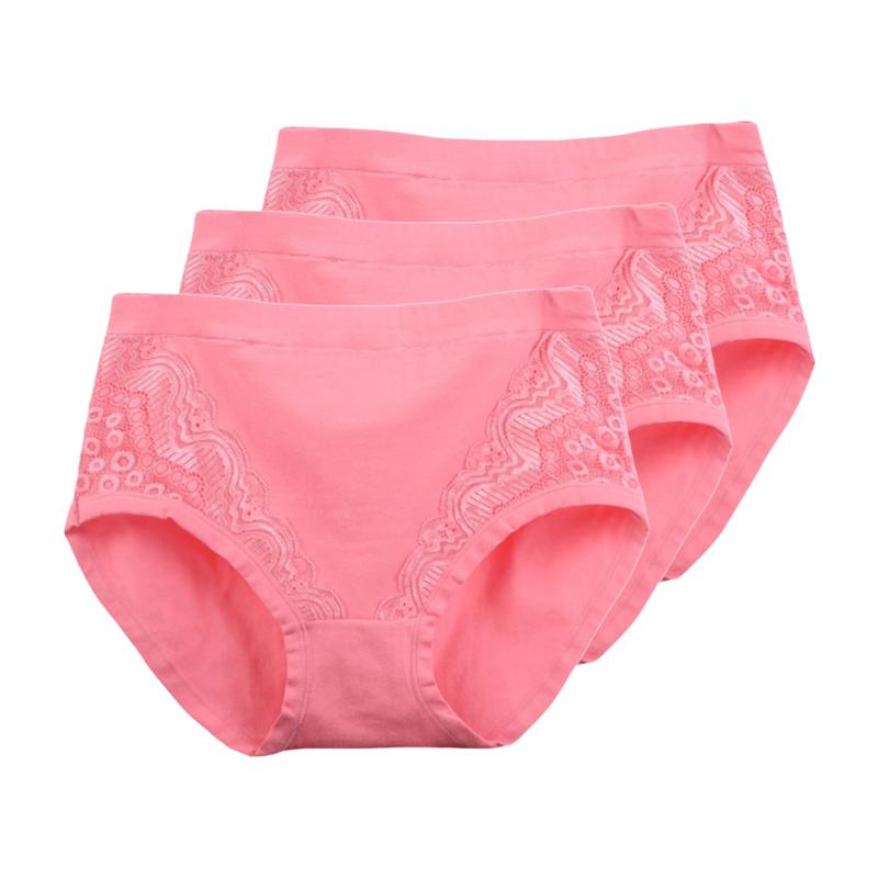 

3 шт. Женское нижнее белье Удобные трусики Большие размеры Женские трусы Трусы для мам Дышащие трусы 6XL