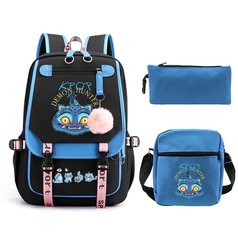 Animation Cartoon Personalized Printing Large Capacity Children'S Backpack Primary And Secondary School Schoolbag Leisure Suit