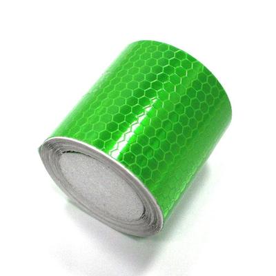 1 Roll of 2.8 X 16.4 Ft (5 X 5 M) Green Reflective Sticker