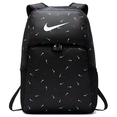 Nike Polyester Backpack Regular Unisex Black (Unisex) Backpacks BA6039 010