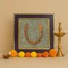 Ghode Ki Naal Pyrite Wall Frame for Home Decor, Vastu Item for Wealth, Luck & Positivity, Living Room Wall Decor, Gift for Men & Women