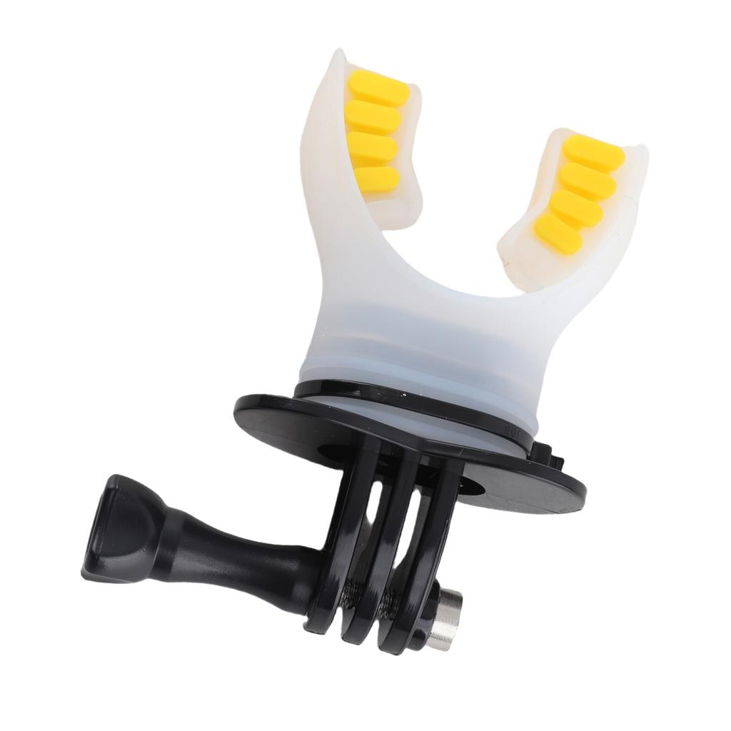 Mouth Bite Mount Surfing Diving Skating for XiaoYi Action Camera (Black)