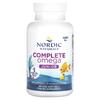 Complete Omega Junior, Ages 6-12, Lemon, 180 Mini Softgels