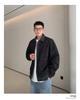 Men's Plus Size Retro Plaid Patchwork Two-Piece Loose Lapel Jacket
