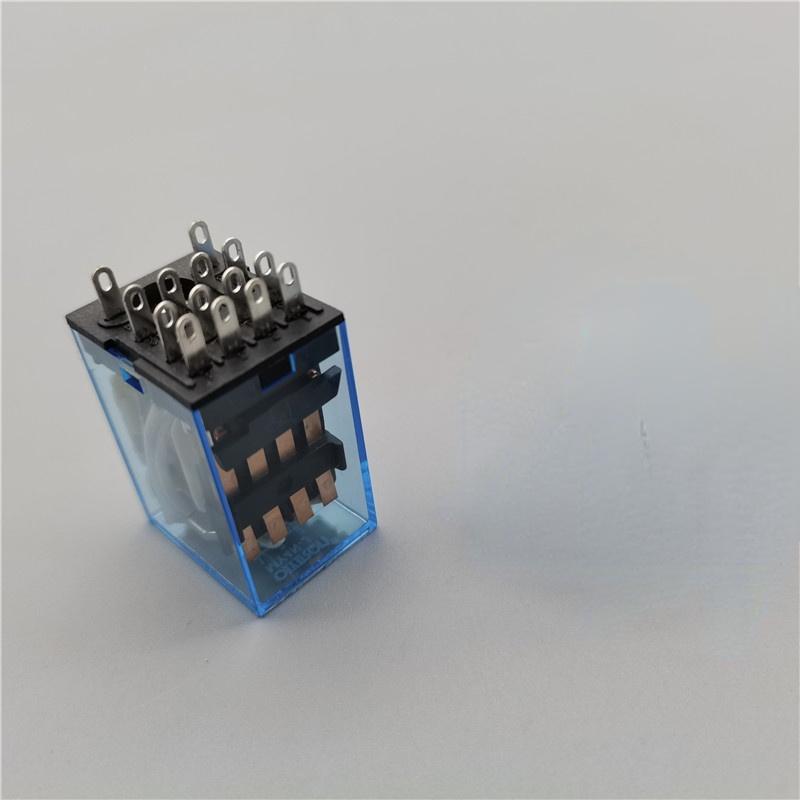 1Pc MY4NJ Electronic Micro Mini Electromagnetic Relay 5A 14PIN Coil 4DPDT With PYF14A Socket Base DC12V 24V AC110V 220V No base