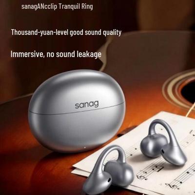 SANAG ANC Clip-On True Wireless Bluetooth Earbuds