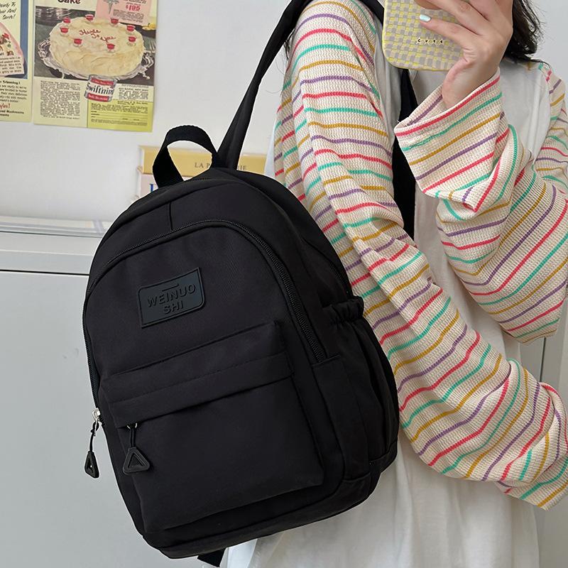 Kindergarten Small Schoolbag Girl College Student Cute High Value Letter Children's Small Backpack