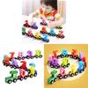 Wooden Magnetic Train With Number Blocks For Early Education Kids Development