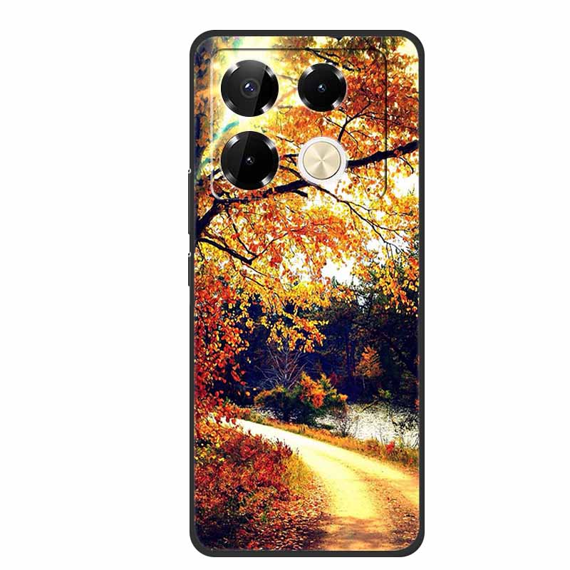 Case For Infinix Note 40 Pro 4G TPU Soft Silicone Back Cover for Infinix Note40 Phone Cases X6850 X6853 Original Colorful Capa