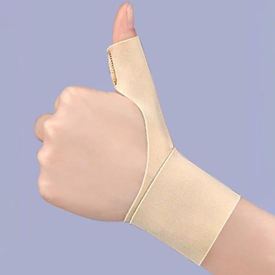 Wrist Band Wide Strap Soft Uniform Force Ultra-thin Skin-touch Wrist Protection Fastener Tape Joint Fixed Thumb Support Wrist Fitness Accessories