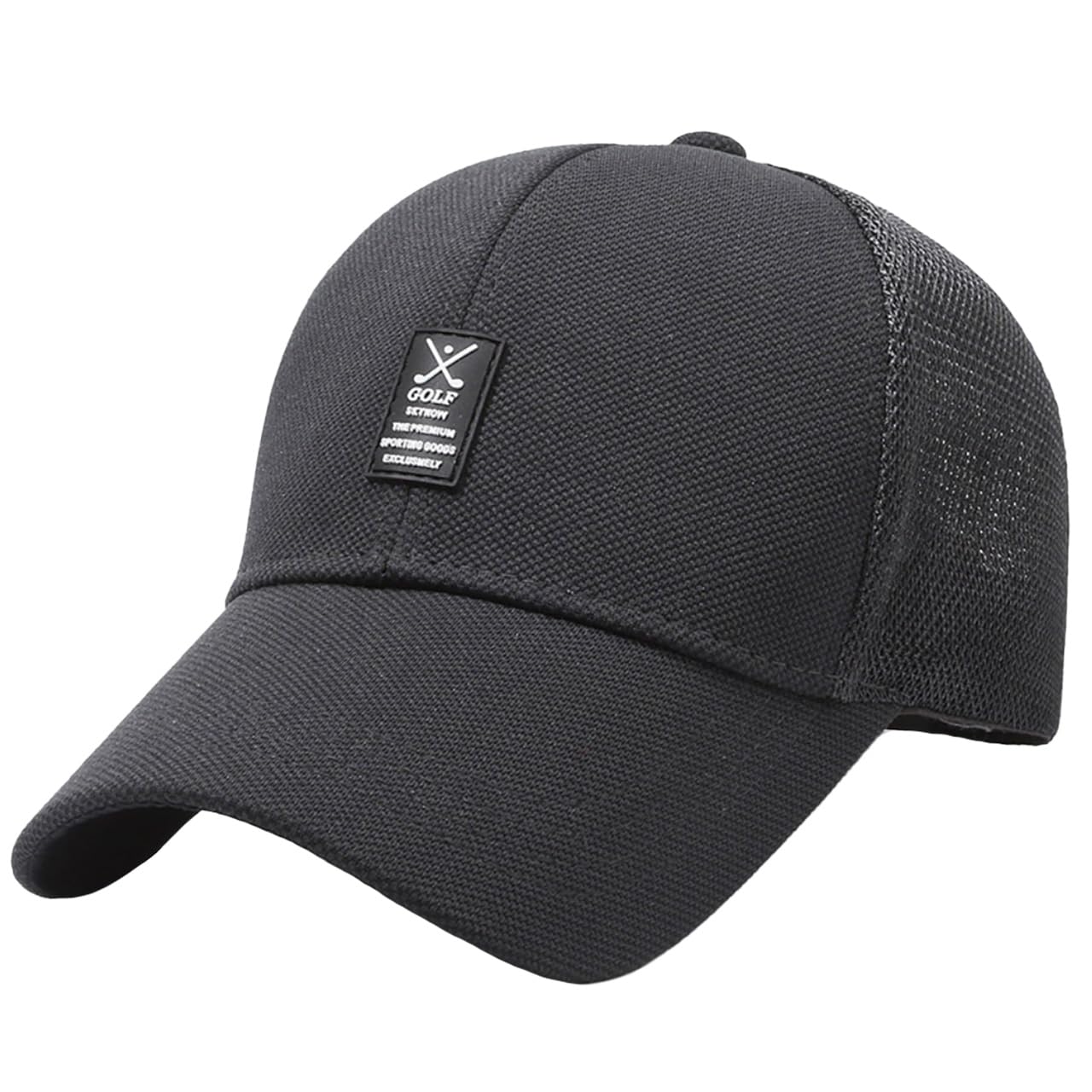 

Hat Golf Cap Breathable Mesh Outdoor Simple Stylish CZA193 [White Fang] Men s Women s (Gray) серый