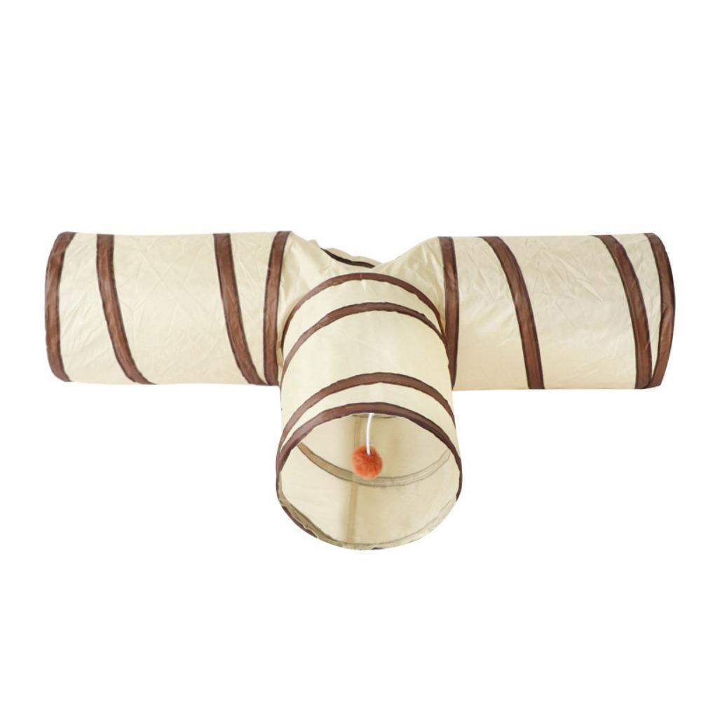 Breathable Cat Tunnel Tube Foldable Pet Fun Play Toy Portable Rabbit Guinea Pig Tent  Rabbit