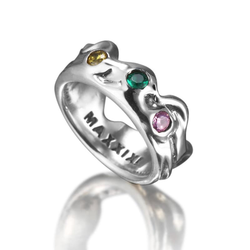 Anonymous Artisan Chewing Gum Silver Ring