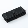 Women's Frosted PU Long Wallet Clutch - Large Capacity, Multi-purpose Card Holder