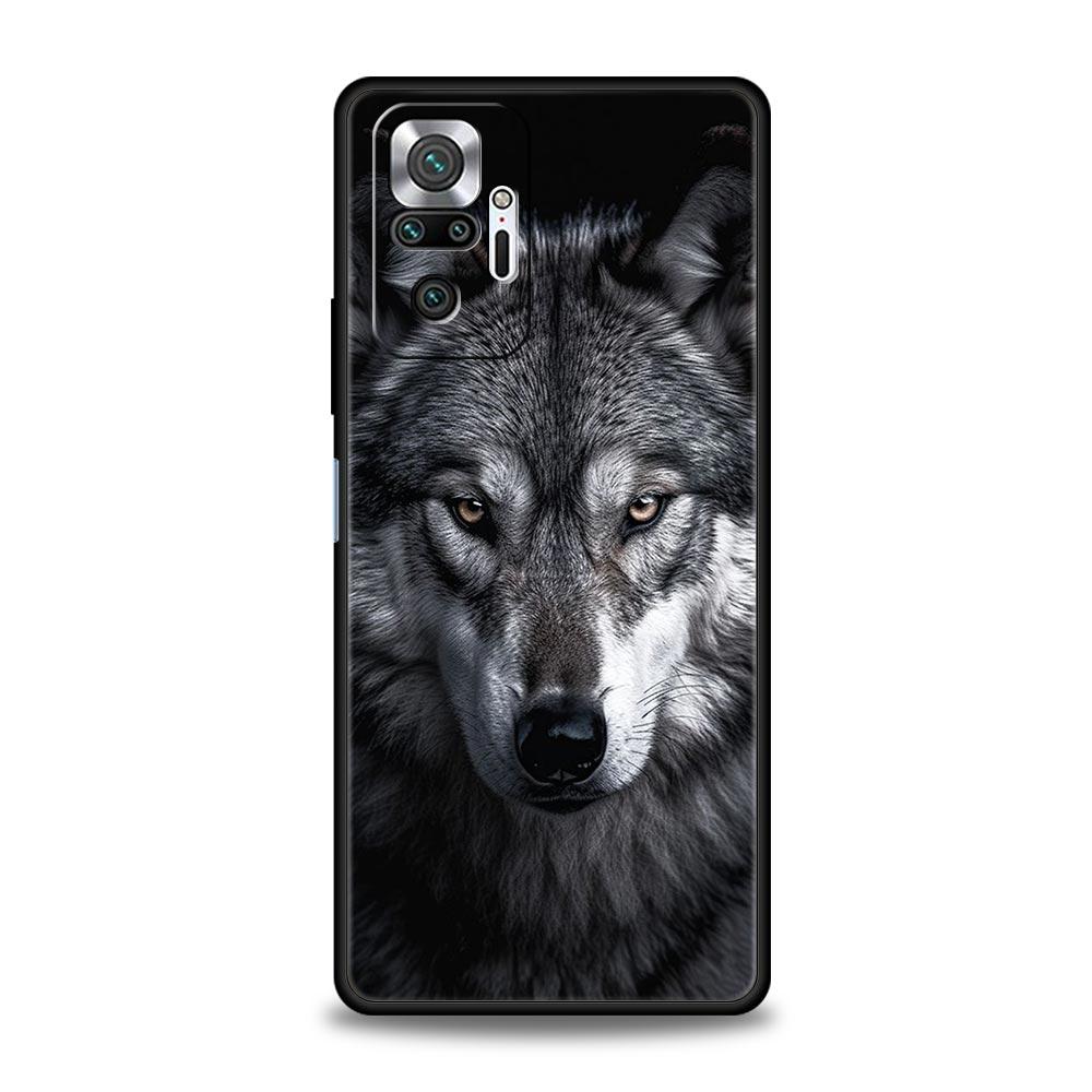 

The Wolf Phone Case For Xiaomi Redmi Note 15 14 13 12 4G 9 10 11 Pro Plus 5G 14C 13C 12C 10C Soft TPU Cover Redmi Note 15 4G