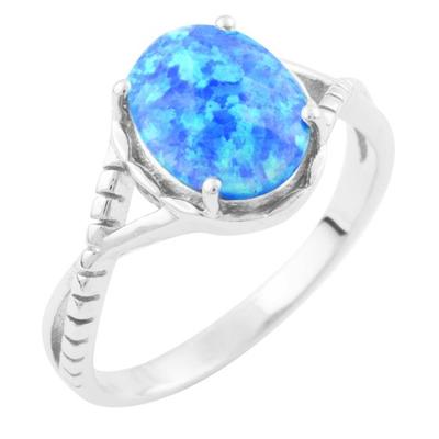 Silver Ring with Opal (1634271)