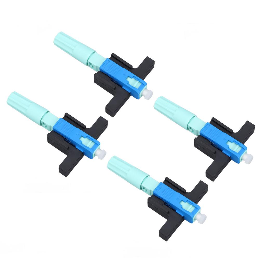 20PCS FTTH Embedded Fiber Connectors SC-UPC Cold Splicing Single Mode Fiber Optic Quick Connector T 