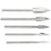 High Quality Practical Wood Carving Tools Engraving Wood Carving 5PCS Carbide Grinding Tool For Woodworking Kit