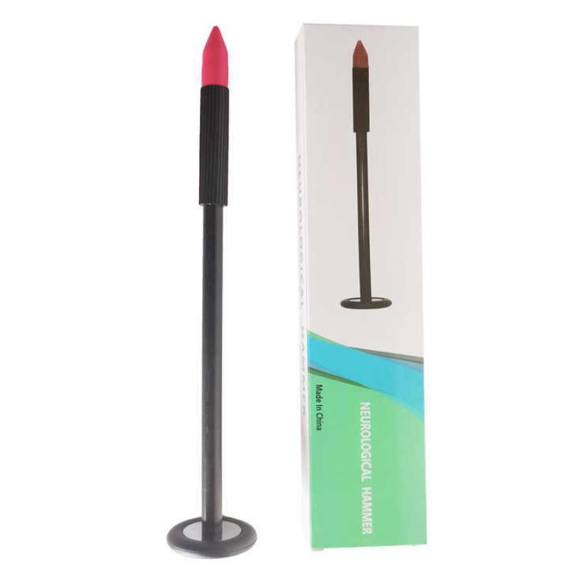 Neurological Reflex Hammer Zinc Alloy Reflex Tester With Pointed Tip For Superficial Responses