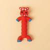 Dog Squeaky Toy, Teddy Bulldog, Teeth Cleaning Chew Toy, Durable and Bite-Resistant Pet Supplies, Self-Entertainment Dog Toy