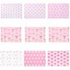 3Pcs Thick Material Bow Themed Wrapping Paper Double-Sided Printing Wrapping Paper  Gift Paper Decor