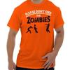 Halloween Please Don T Feed The Zombies Joke Unisexs Or Unisexs Crewneck T Shirt Tee