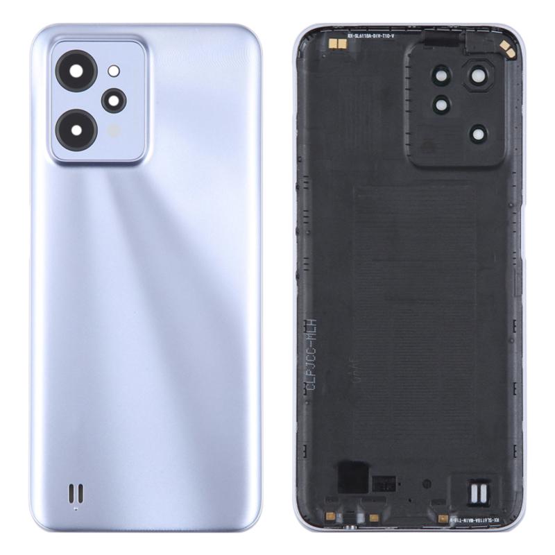 

OEM Rear Housing Back Cover for Realme C31 Cell Phone Replacement Parts Light Silver