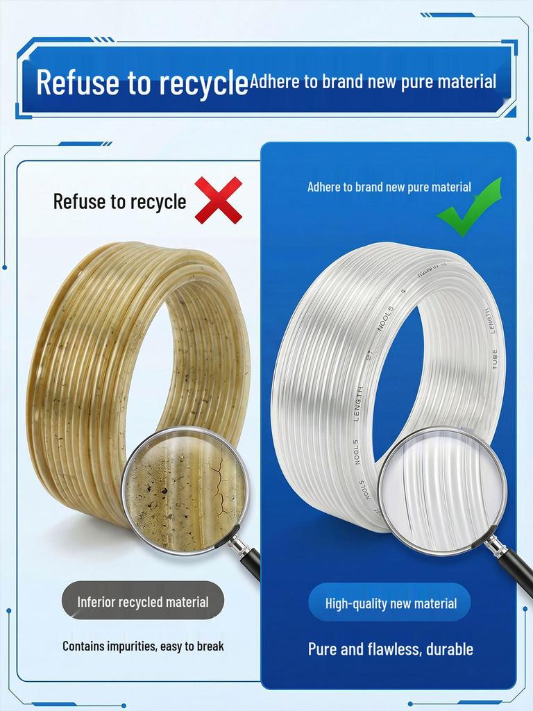 Hydrolysis-Resistant Polyether TPU Pneumatic Hose for Mechanical Arms - Flexible, Low Temperature Resistant, Full Specifications