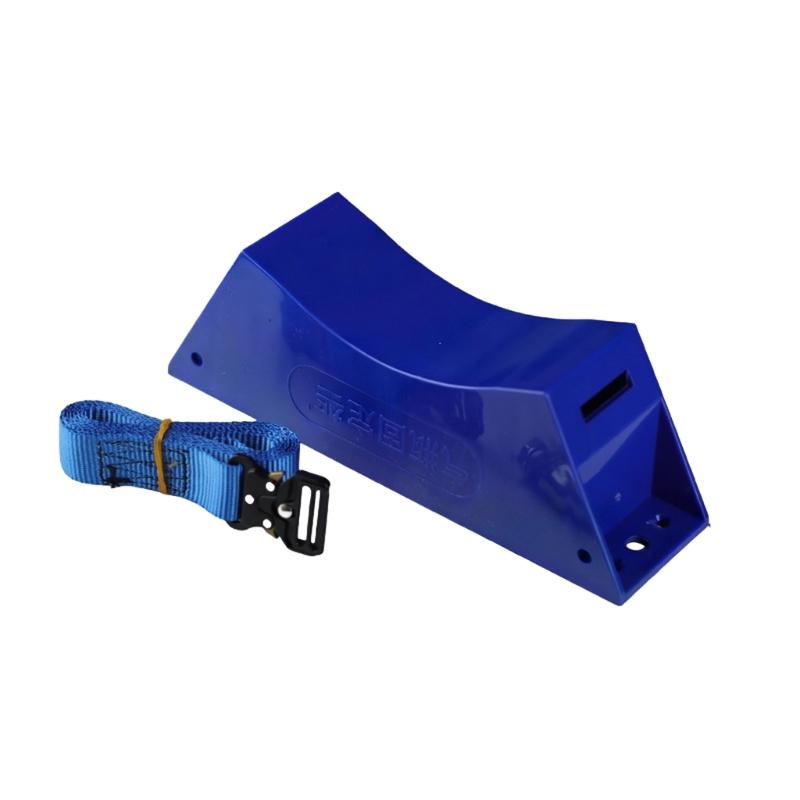 Heavy Duty ABS Gas Bottle Holder Wall Mounted With Safety Strap For Laboratory Hospital Factory Use Easy Installation