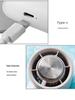 New Compact High-Speed Handheld Cooling Fan with USB for Outdoor Use