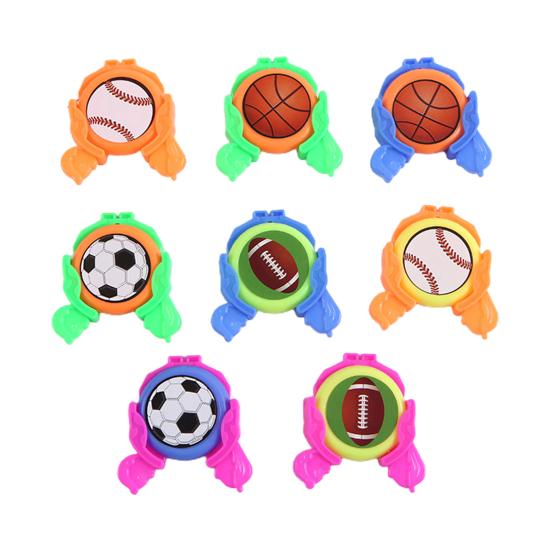 

10 шт. креативный гладкий интерактивный легкий уличный футбольный мяч для мальчиков и девочек, запуск игровой детской игрушки, летающий диск