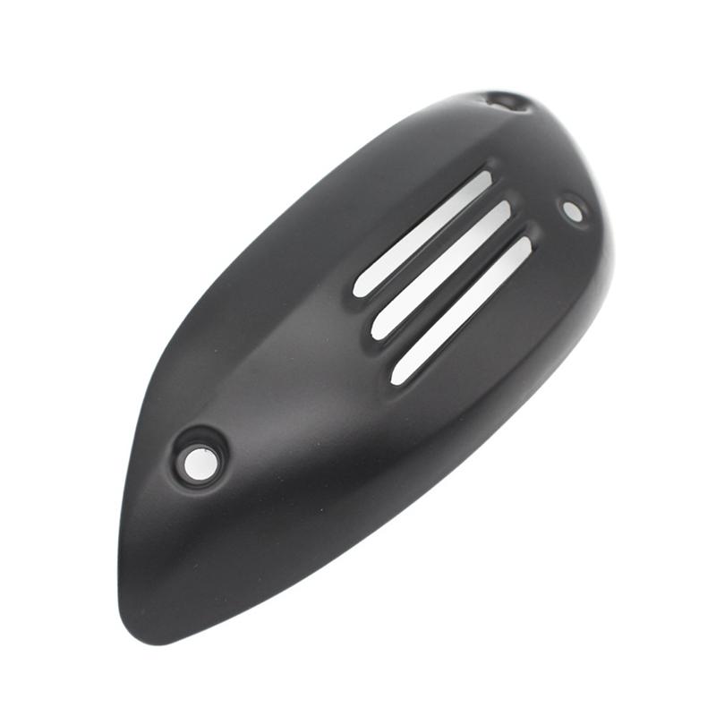 1 PCS Motorcycle Exhaust Pipe Cover Right Muffler Heat Shield Case Parts Accessories For VESPA GTS 125 250 300 GTV GTE 2013-2025