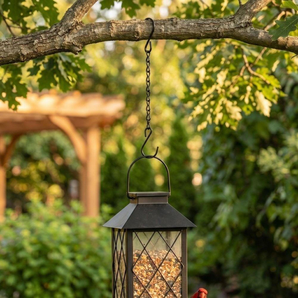 10Pcs Twisted Double Hook Hanging Baskets Chains Durable Plant Hanging Chains Home Decor