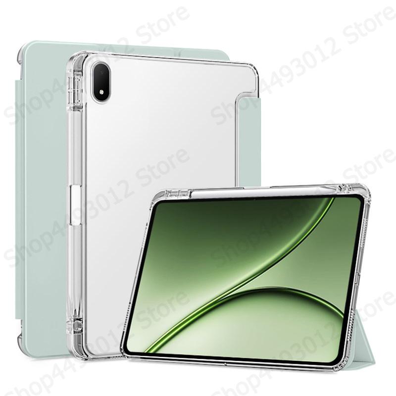 Para Funda Oneplus Pad 4 con Soporte para Bolígrafo Plegable Cuero Tapa Dura Trasera Soporte Tableta Funda para OnePlus Pad 4 Oneplus Pad4 Funda 13.2 Pulgadas