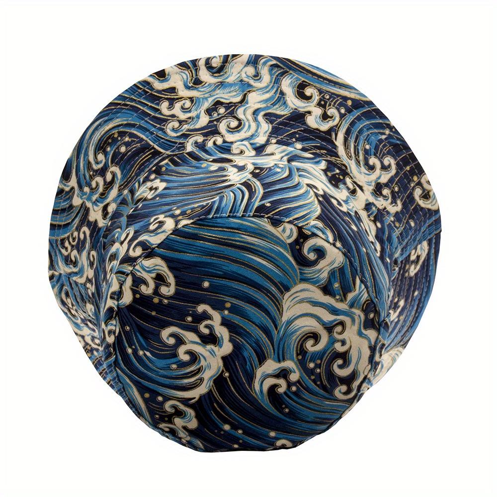 Wellenförmiger Doppelseitiger Eimerhut Sonnenschutz Faltbar Atmungsaktiv Fischerhut Für Damen Herren Sommer Wandern Strand Panama Bob Hüte