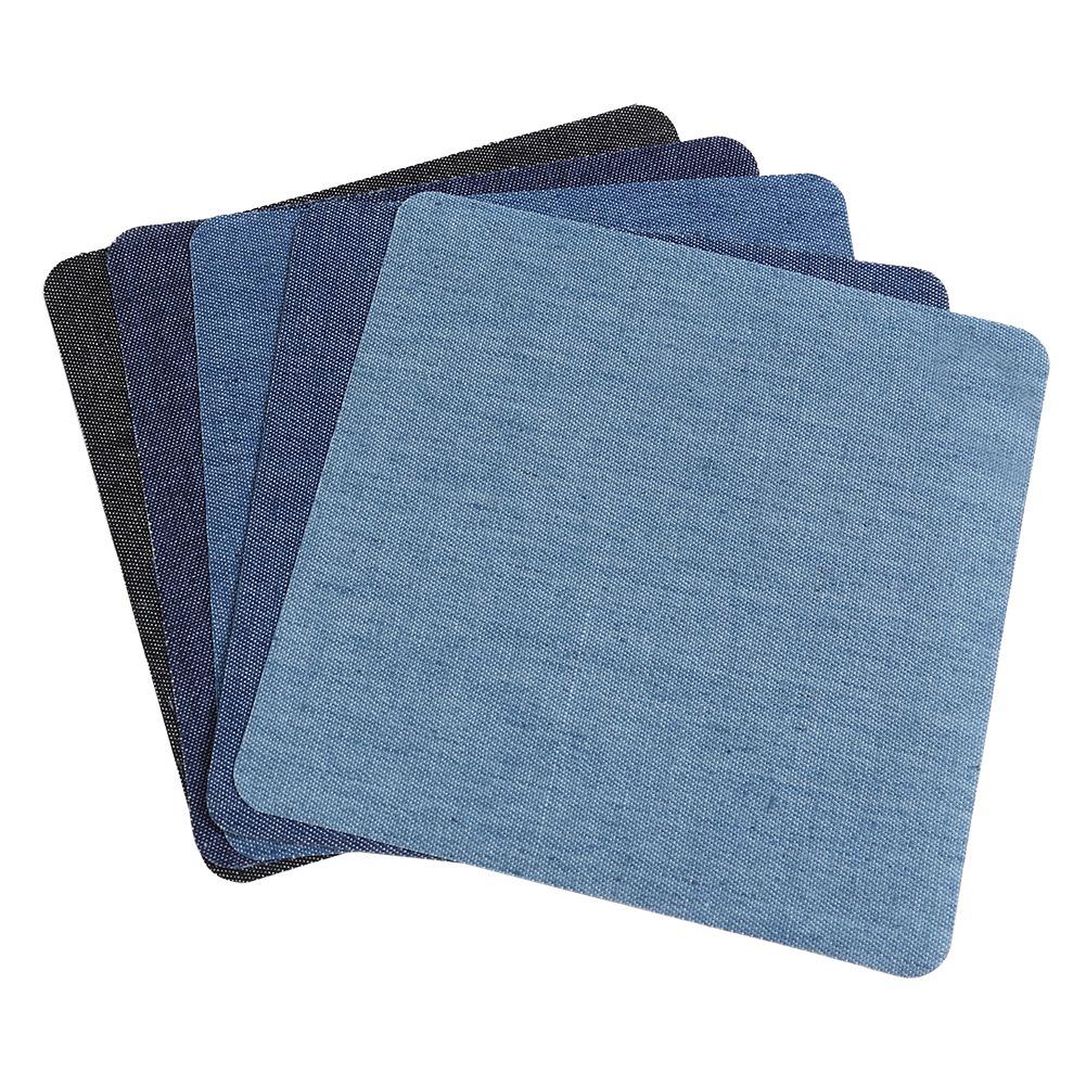 25Pcs Denim Cloth Patches Sewing Decoration Patch DIY Clothes Repairing