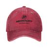 Mercury Racing Denim Stoff Kappe Lässige Baseballkappen Verstellbare Mütze Sommer Unisex Baseballmützen