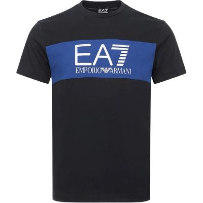 EA7 Bedrucktes Rundhals-Kurzarm-T-Shirt mit Buchstaben für Herren tops 6ZPT20-PJ02Z-1578