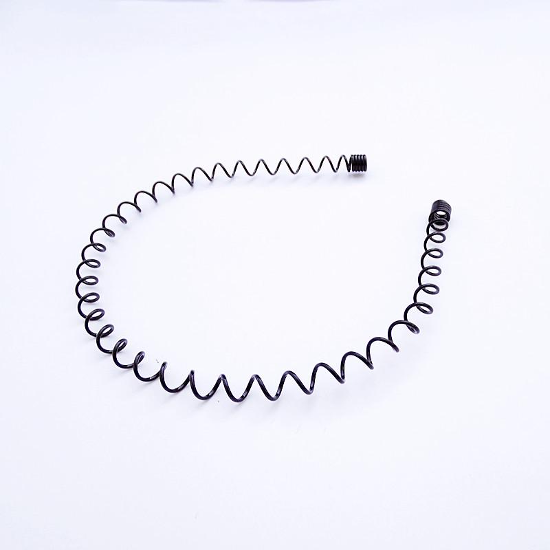 

Унисекс Корейская Невидимая Спортивная Модная Повязка для Волос: Простая японская заколка-волна для гладких причесок мужчин и женщин