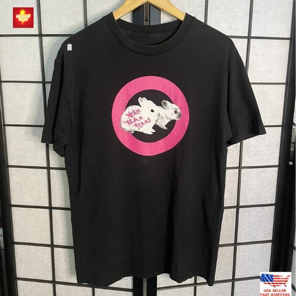 Yeah Yeah Yeahs Band Collection Gift For Fan S to 5XL Black T-shirt M