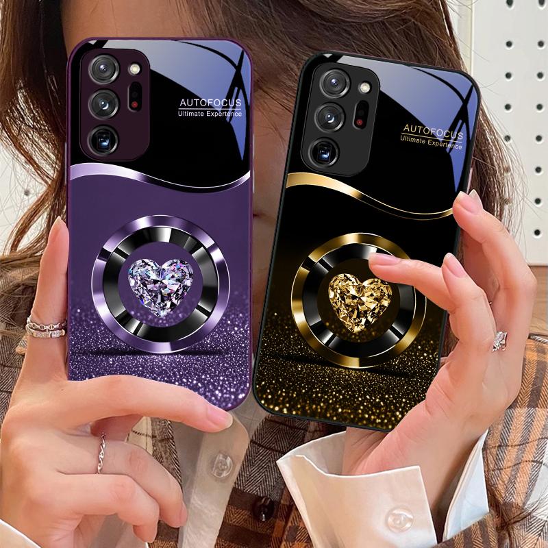 Lila Kreis Diamant Für Samsung M 02 12 Note 8 9 10 20 A 01 A02 A03 Core 04 A05 06 10 12 13 14 15 A16 Glas Ultra Handyhülle