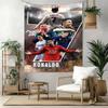 Cristiano Ronaldo Vintage Tapestry Nordic Minimal Suitable For Dorm Wall Reading Corner Living Room Four Seasons Vintage Wall Art Gift For New Home