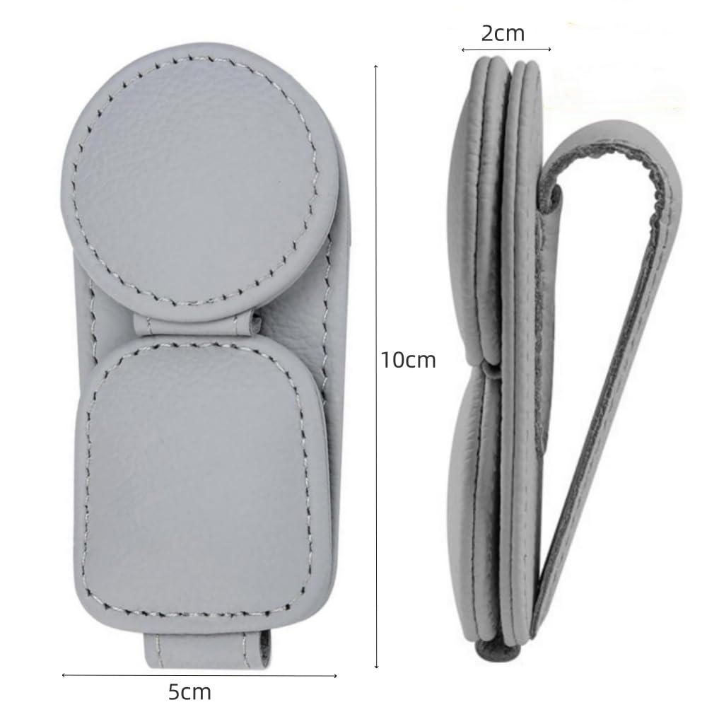 Car Sunglasses Clip, Car Sunglasses Holder Sun Visor Glasses Clip Easy Installation Car Sunglasses