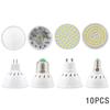 10PC Led Bulb Spotlight MR16 GU10 E27 E14 Spot Lamp 2835 SMD Lampada GU5.3 220V 110V 12V COB Bulb 3W 9W 12W 15W For Home Decor