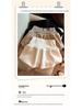 Sweet Style Elastic Waist Slim-Fit Faux Lamb Wool Skirt for Women - Autumn/Winter Short Skirt