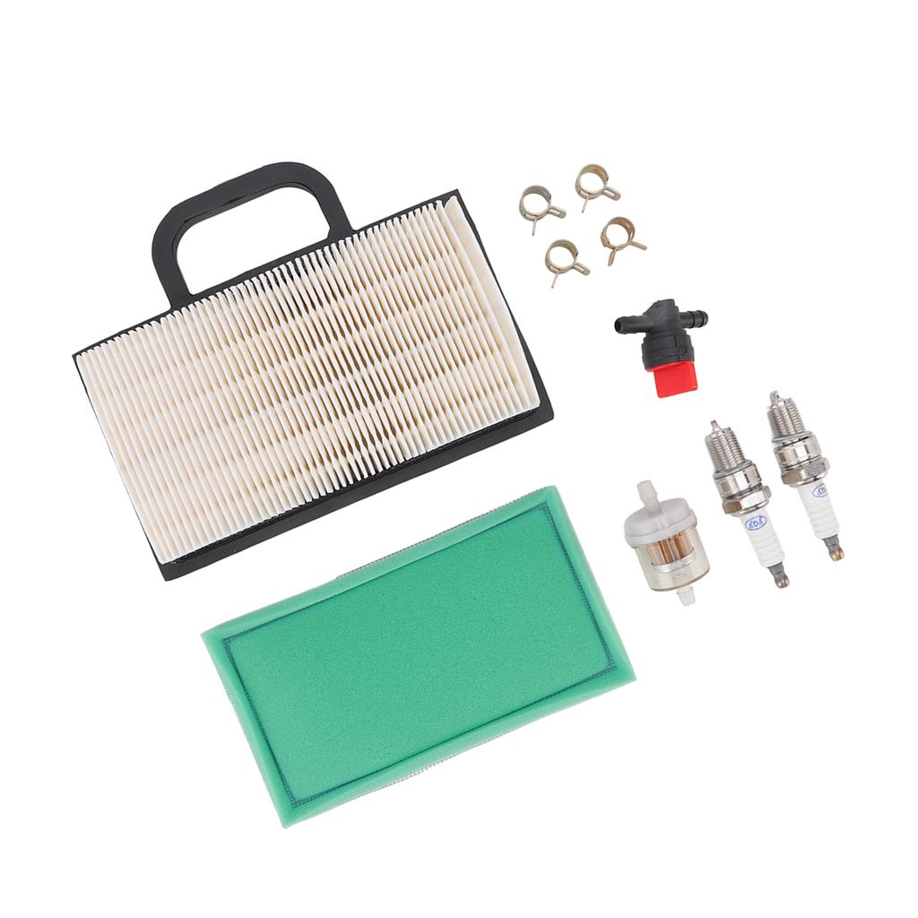 Lawn Mower Air Filter Set Air Filter Sparking Plug Valve Replacement Lawn Tractor Parts for BS