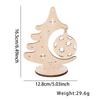 And Elegant Festive Wooden Christmas Ornaments Stunning Tree Decorations For Seasonal Celebrations