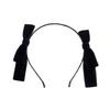 Hairband Party Headdress Headwear Wash Face Make Up Hair Accessories Hair Hoop Hair Bands Velvet Bow Headband