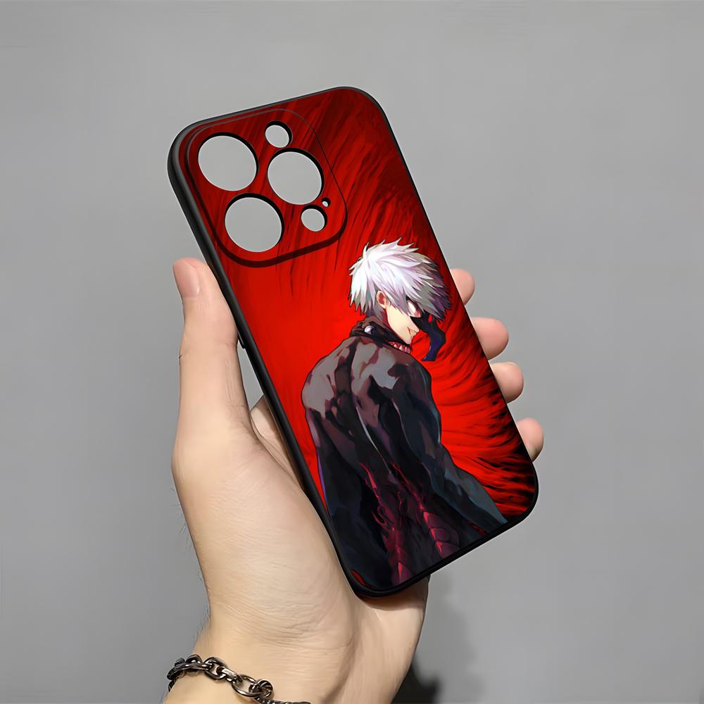 Classic Anime Tokyo Ghoul Phone Case For IPhone 17 Pro Max 16 15 14 Pro Max 13 11 X Xs Xr 8 7Plus Silicone Cover